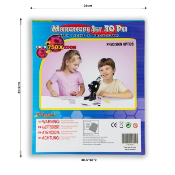 تصویر  میكروسكوپ آموزشی جعبه متوسط  O3S50-MP0350 LED كامار (هنگ كنگ) 750X