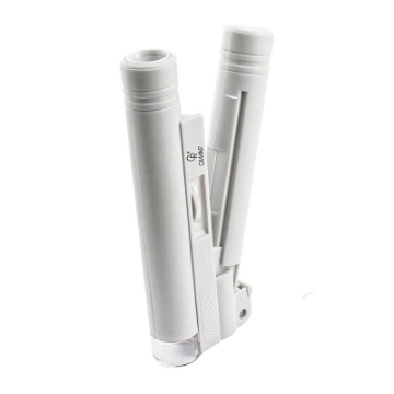 تصویر  میكروسكوپ جیبی چراغ دار  MG10085(75017) گیره لام كامار (چین)  60X-80X-100X