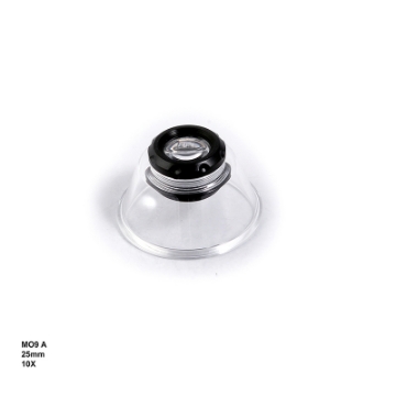تصویر  ذره بین و لوپ  استكانی  M09 زاویه باز قابل تنظیم كامار (هنگ كنگ)25mm 10X
