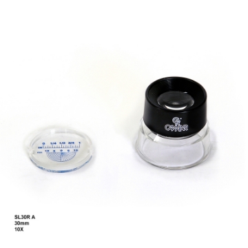 تصویر  ذره بین و لوپ  استكانی  SL30RA مدرج كامار (هنگ كنگ)30mm 10X