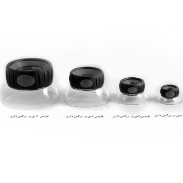 تصویر  ذره بین و لوپ  استكانی  SLB75A قابل تنظیم كامار (هنگ كنگ)75mm 5x