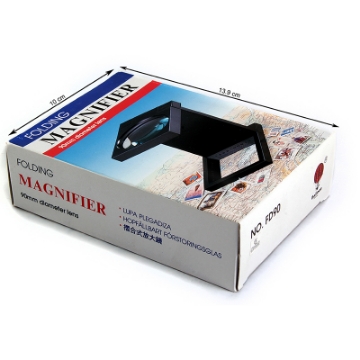 تصویر  ذره بین و لوپ  تاشو مدرج  FD90G  كامار (هنگ كنگ)90mm 2/5X