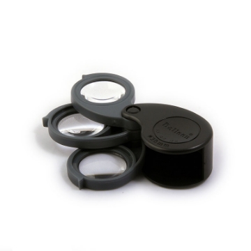 تصویر  ذره بین و لوپ جیبی كشویی  MP30A سه لنزه كامار (هنگ كنگ)30mm 5X-10X-15X
