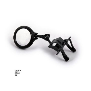 تصویر  ذره بین و لوپ كلیپ روی عینك  CE-30  كامار (هنگ كنگ)30mm 5X