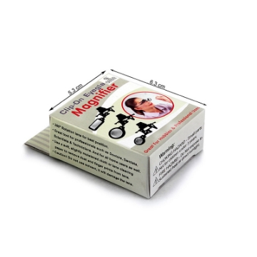 تصویر  ذره بین و لوپ كلیپ روی عینك  CE-35  كامار (هنگ كنگ)(32*12mm) 3X