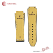 بند ساعت چرم طبیعی هابلوت طرح تخت کامار (Camar) تولید ایران کد HUBLOT