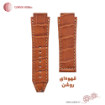 بند ساعت چرم طبیعی هابلوت طرح کروکودیل کامار (Camar) تولید ایران کد HUBLOT